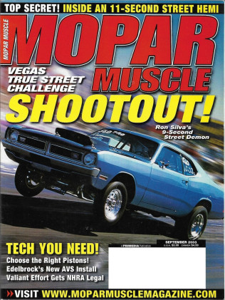 MOPAR MUSCLE 2003 SEPT - BUILD A HEMI, MELROSE #6